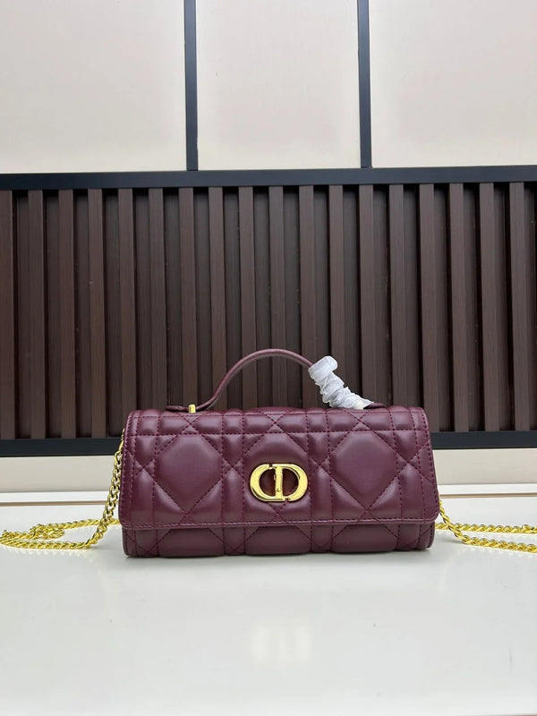 CD 2026 Miss Caro Top Handle Pouch 24cm Lambskin
