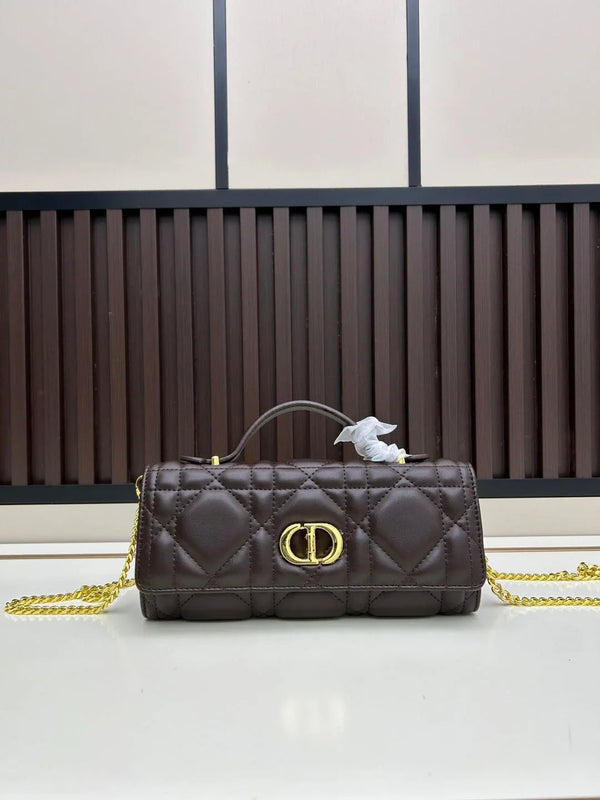 CD 2026 Miss Caro Top Handle Pouch 24cm Lambskin
