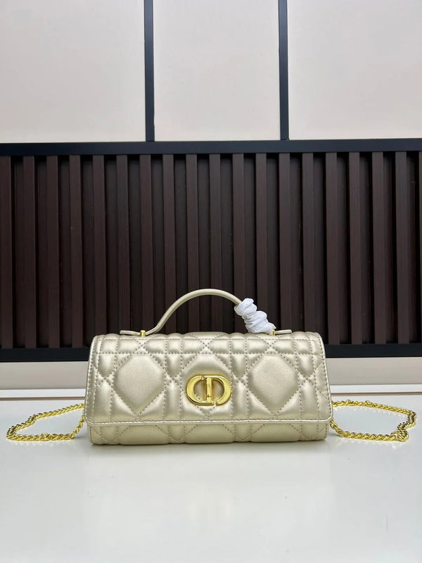 CD 2026 Miss Caro Top Handle Pouch 24cm Lambskin