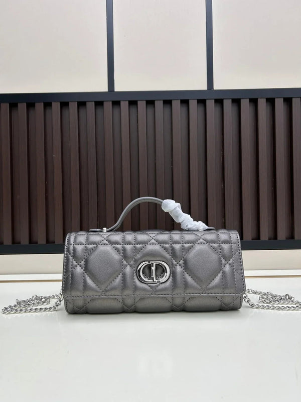 CD 2026 Miss Caro Top Handle Pouch 24cm Lambskin