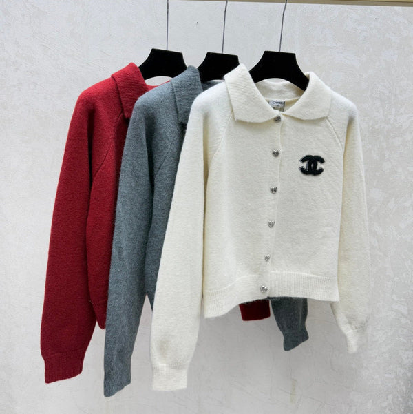 Chanel 2025 Cardigan en maille Laine Cachemire 730266