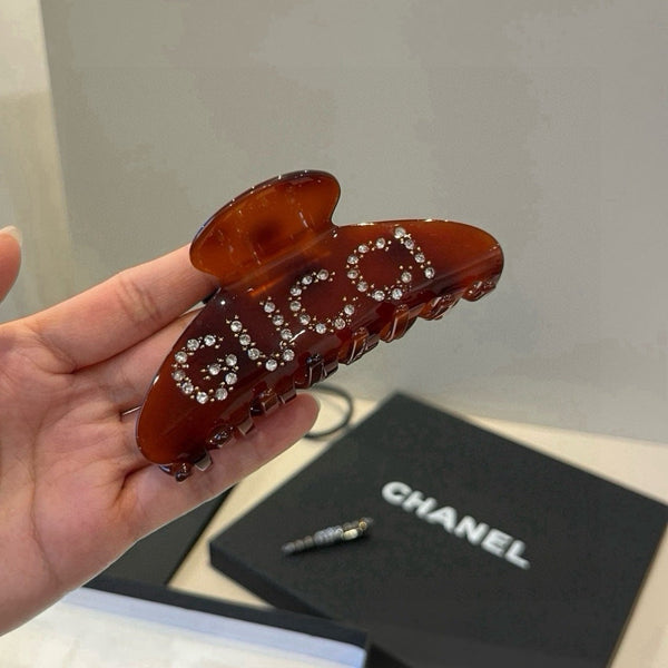 GG Crystal Resin Hair Clip 285061