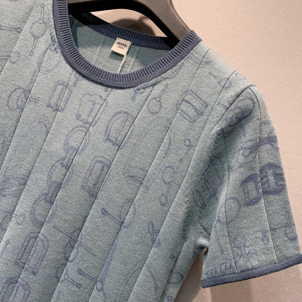 HM 26s Knit Short-Sleeve T-Shirt 406271