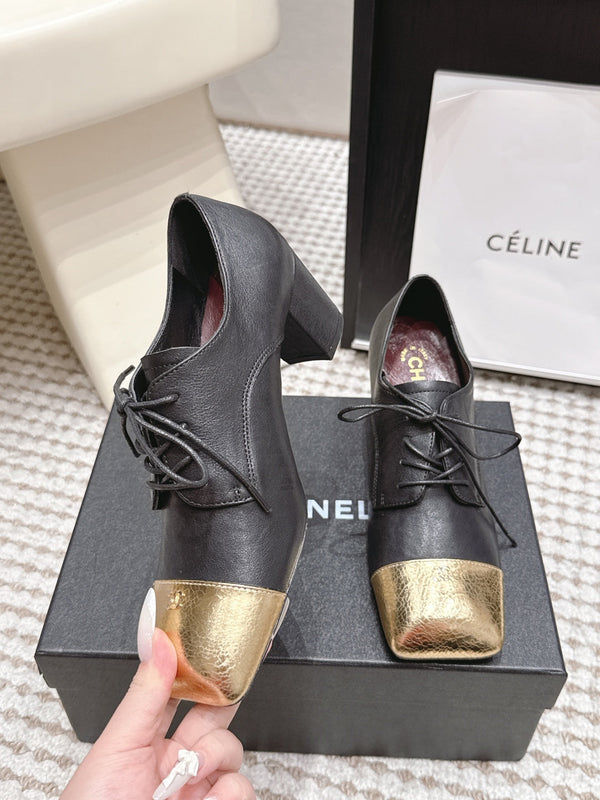 CC 2026 Mary Jane Shoes 50mm Cowhide 930696