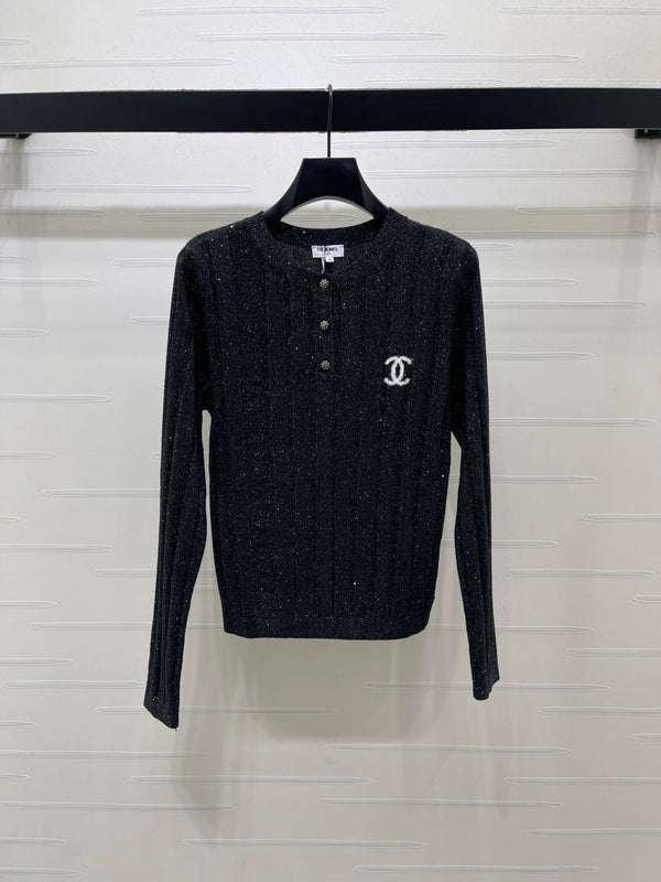 CC 22P Ribbed-Knit Vest Wool 439822