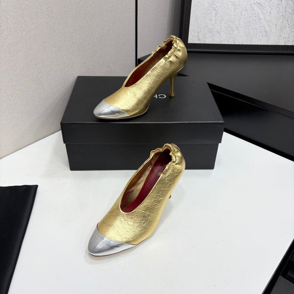 CC 26FW High-Heel Pumps 8.5cm Leather 177778