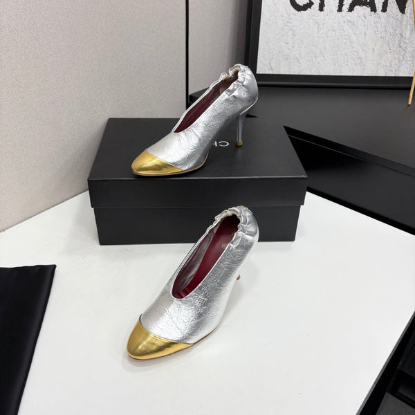 CC 26FW High-Heel Pumps 8.5cm Leather 177778