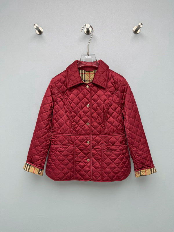 BBR 26s Vintage Check Trim Quilted Jacket 444868