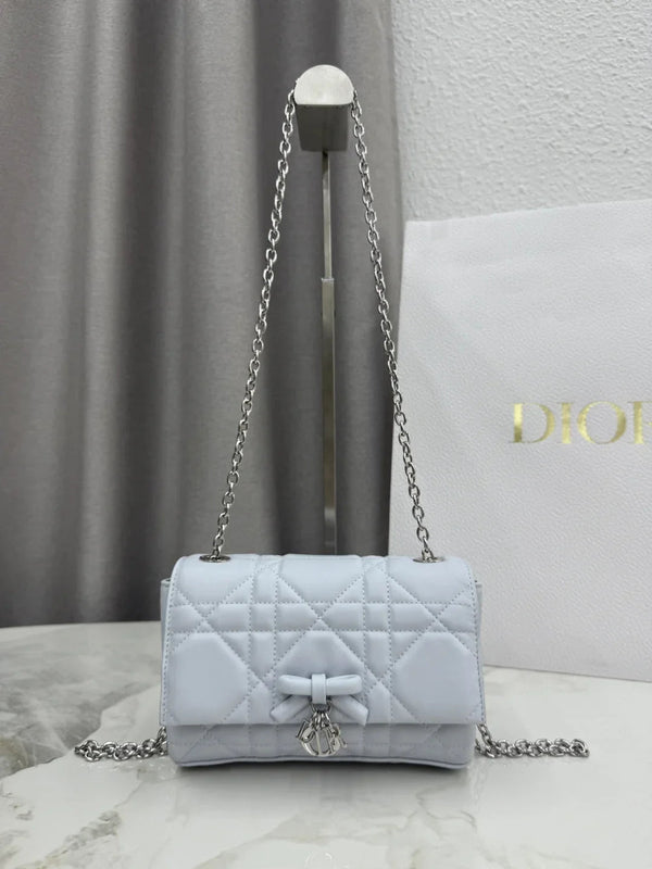 CD 2026 Chain Bag 21cm Fabric Lambskin