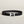Constance belt buckle & Reversible leather strap 38 mm Black Silver Calfskin