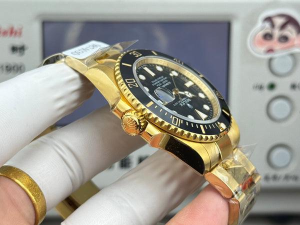 Rolex Submariner Date Gold Case Black Ceramic Dial