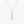 MOVE 10TH PM SILVER DIAMOND NECKLACE