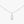 MOVE UNO LM SILVER DIAMOND PAVED NECKLACE