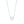 HEART-SHAPED DIAMOND NECKLACE