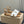 HM 25 Santorini Gold Calfskin White Denim