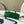 Pochette supplémentaire L19 motif alligator vert sarcelle cuir SHW