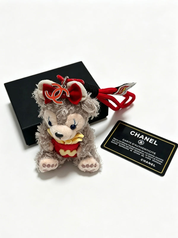 CC Plush Bear Charm With Potato Chips