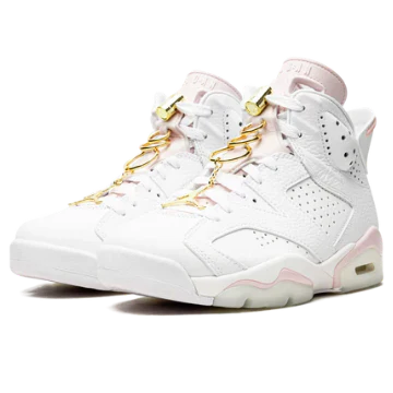 Nike Air Jordan 6 Retro White Pastel Pink Cowhide