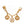 HM Gold Breloque Bag Charm