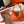 HM Mini Lindy 20cm Orange Clemence Leather
