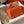 HM Mini Lindy 20cm Orange Clemence Leather