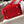 HM Mini Lindy 20cm Red Leather