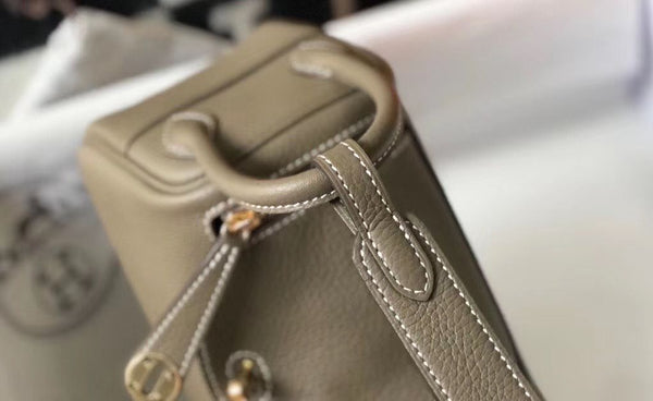 HM Mini Lindy 20cm Tourterelle Clemence Leather