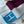 HM Avalon Throw Blanket Ecru Indigo Wool Cashmere