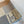 HM Drapeau Blanket Acier and Perle Wool Cashmere