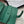 Portafoglio mini HM Bearn da 10 cm in pelle Epsom Vert Vertigo