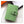 Mini portafoglio HM Bearn da 10 cm in pelle Epsom Vert Criquet