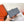HM Blue Lin Epsom Bearn 17,5 Gusset Wallet