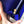 Kelly Long Wallet 20cm Blue Electric Epsom Leather
