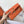 Kelly Long Wallet 20cm Orange Epsom Leather
