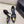 CC 26S Vintage Slingback Double Antique Gold Black Lambskin 156356