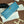 HM Kelly Cut 31cm Light Blue Swift Leather Ghw