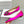 Manolo Diamond Buckle Pumps Dark Pink Silk 327502