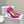 Manolo Diamond Buckle Pumps Dark Pink Silk 327502