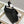 CD Saddle Bag Matte Black in Cowhide 288168