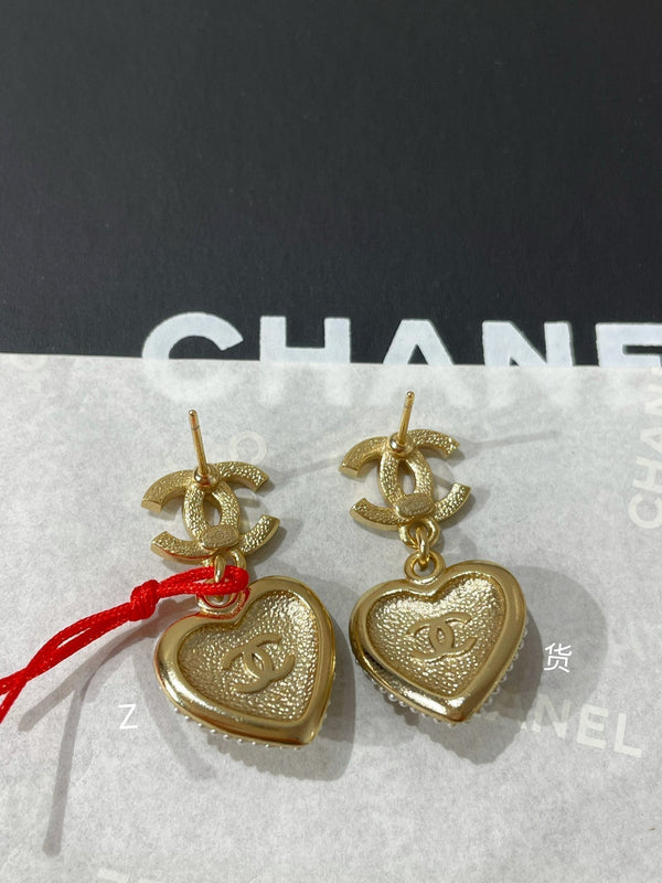 orecchini a clip francesi a forma di cuore blu cc 24p
