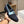 HM Men's Paris Loafer Denim Cowhide 480422