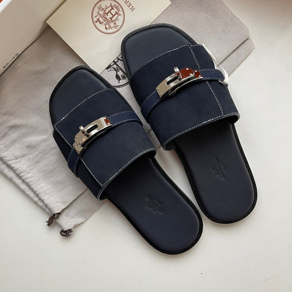 Ciabatte Gabriel in pelle scamosciata da uomo HM 538583