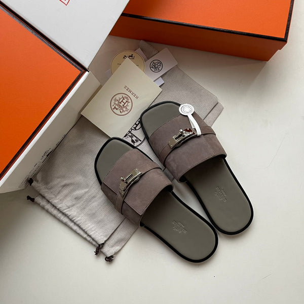 Ciabatte Gabriel in pelle scamosciata da uomo HM 538583