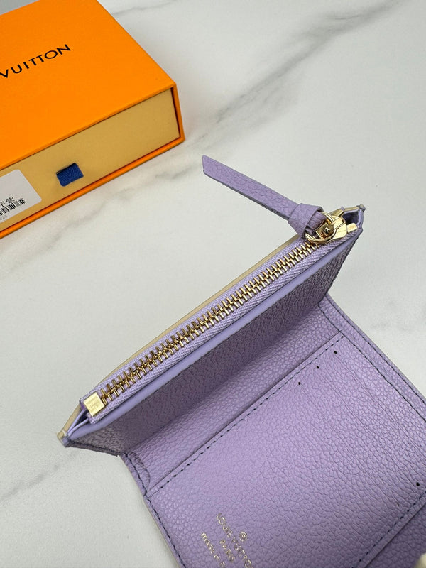 LV M82925 Victorine Wallet Monogram Empreinte Grain Leather 221531