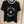 Maglietta a maniche corte con logo Celine in cotone bianco e nero