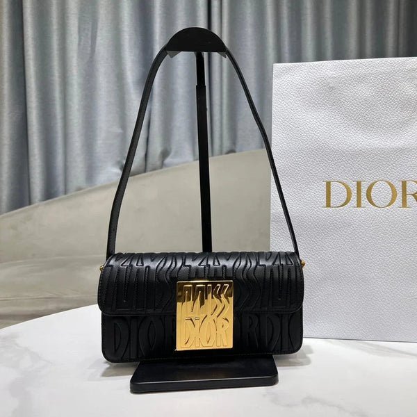 CD 2026 Miss Dior Flap Bag 18cm Calfskin