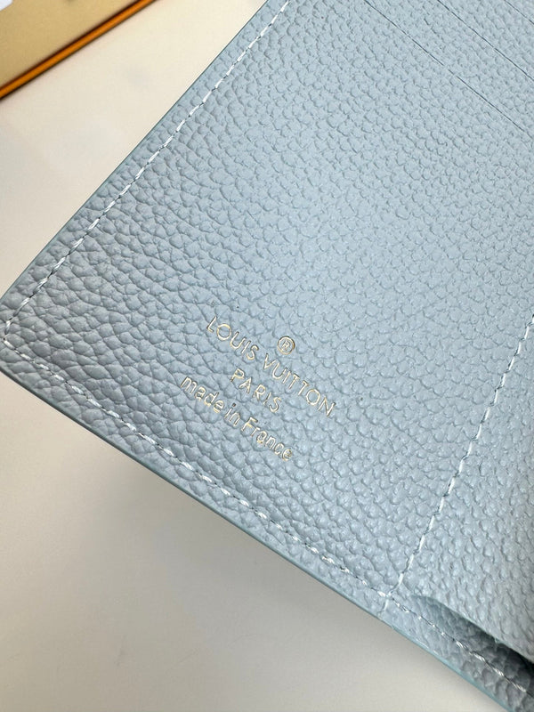 LV Métis Short Wallet Monogram Empreinte Pattern & Cowhile 221353