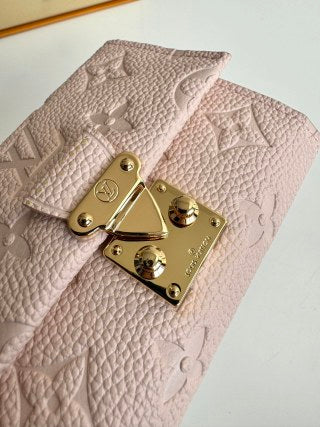 LV Métis Short Wallet Monogram Empreinte Pattern & Cowhile 221353