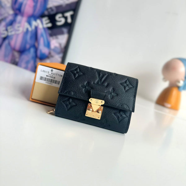 LV Métis Short Wallet Monogram Empreinte Pattern & Cowhile 221353