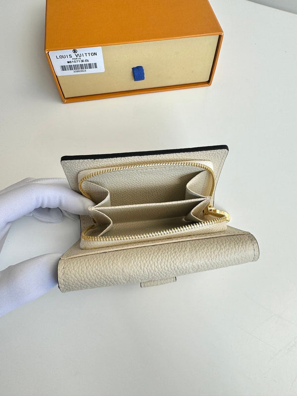LV Métis Short Wallet Monogram Empreinte Pattern & Cowhile 221353